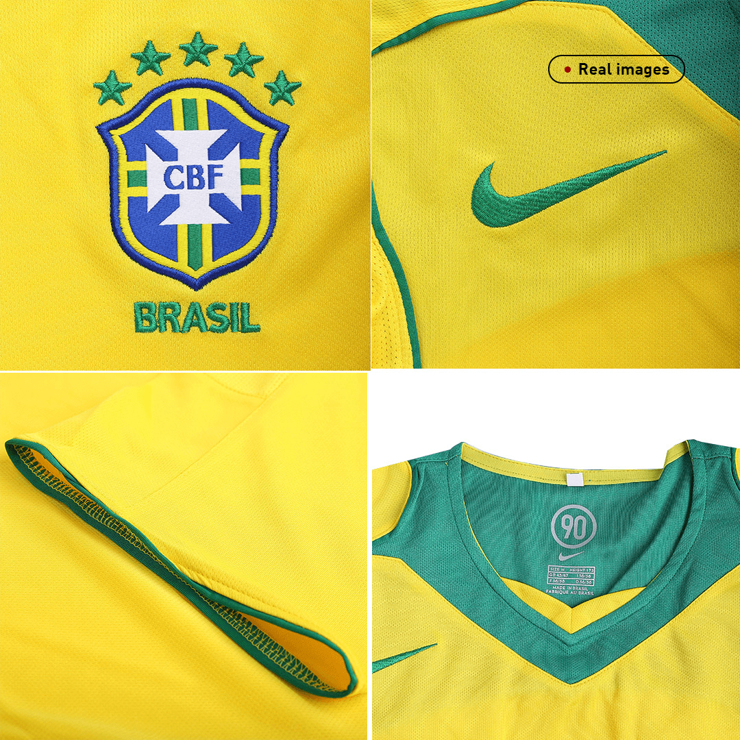 Vintage Brésil Domicile Maillot 2004