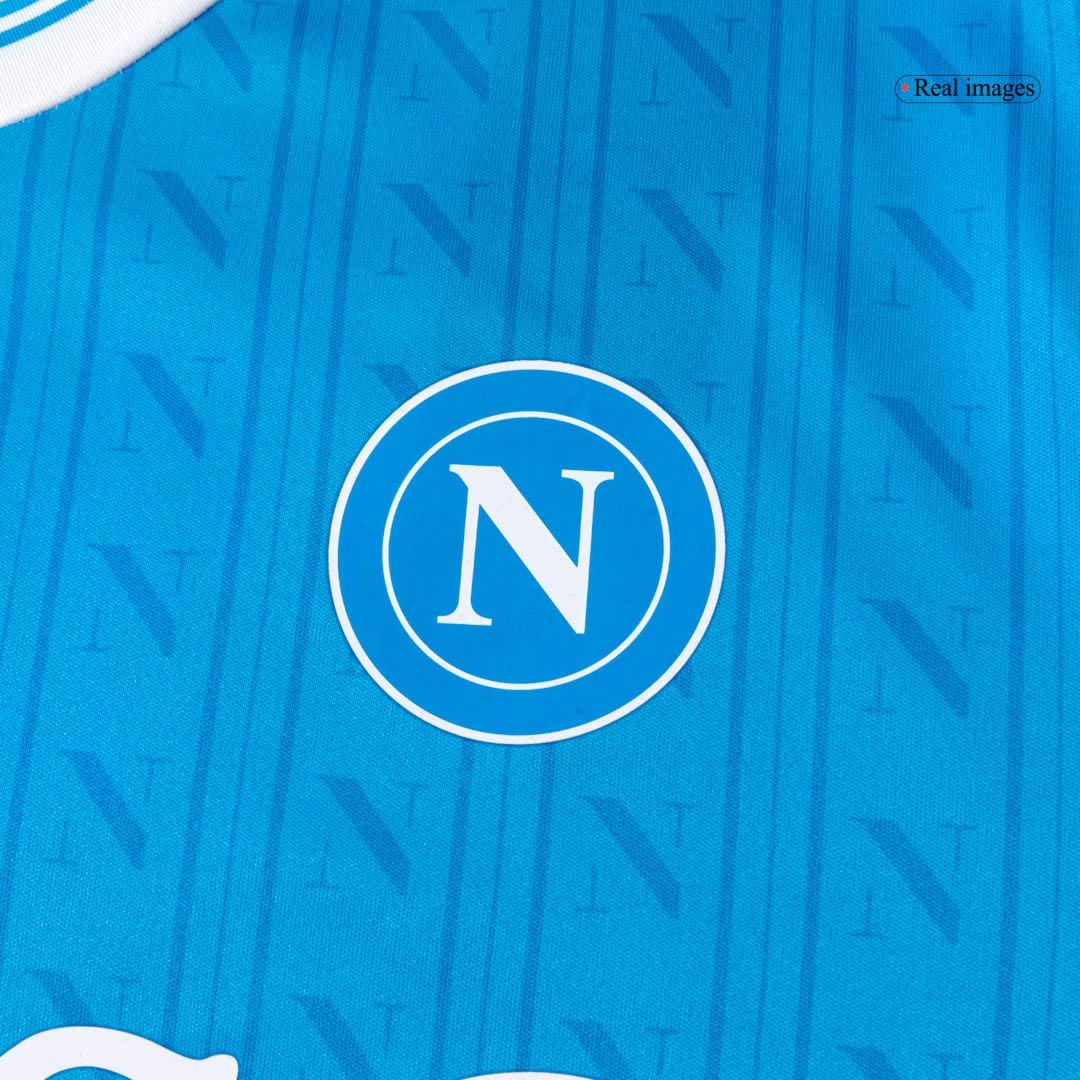 LUKAKU #9 Naples Domicile Maillot 2025/26 Bleu