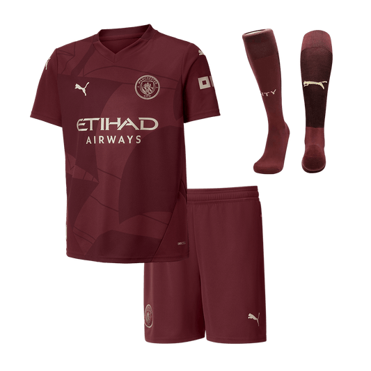 Manchester City Third Maillot Kit 2024/25 Junior