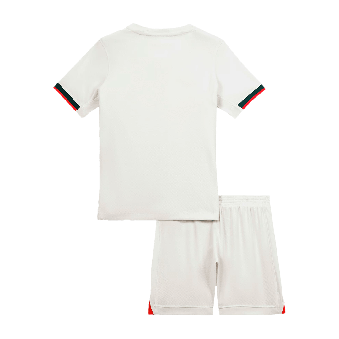 Chelsea Extérieur Maillot Kit 2025/26 Enfant Blanc