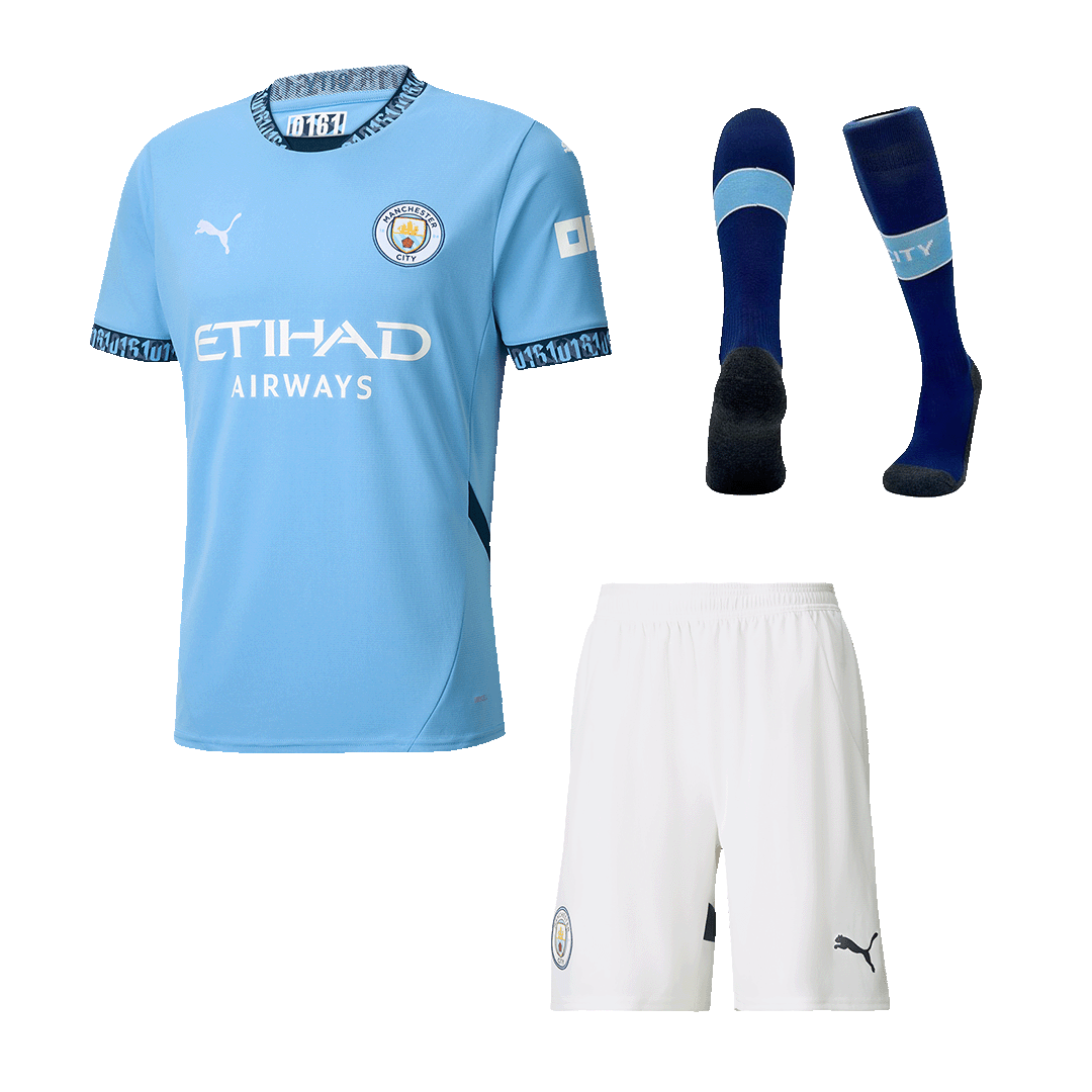 Manchester City Domicile Maillot Kit 2024/25 - Super