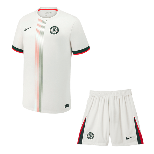 Chelsea Extérieur Maillot Kit 2025/26 Blanc