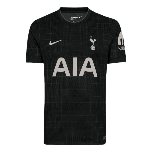 Tottenham Hotspur Extérieur Maillot 2025/26 Noir Authentique