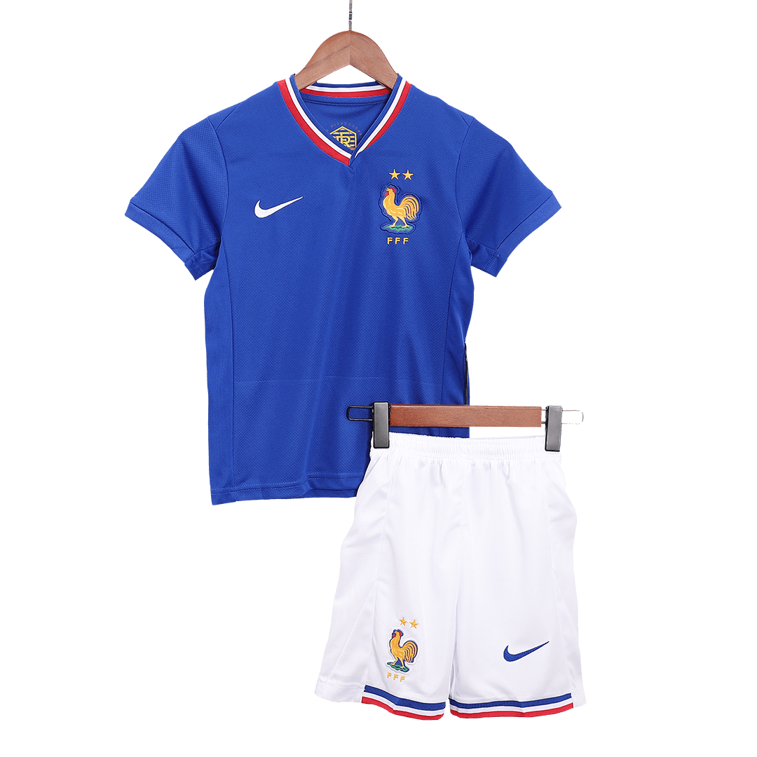 France Domicile Maillot Kit 2024 Enfant - Mon Maillot Foot Store