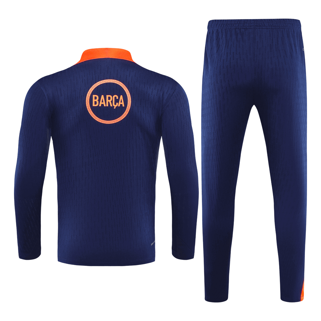 Barcelone Sweatshirt Kit 2025/26 Enfant Black&Orange