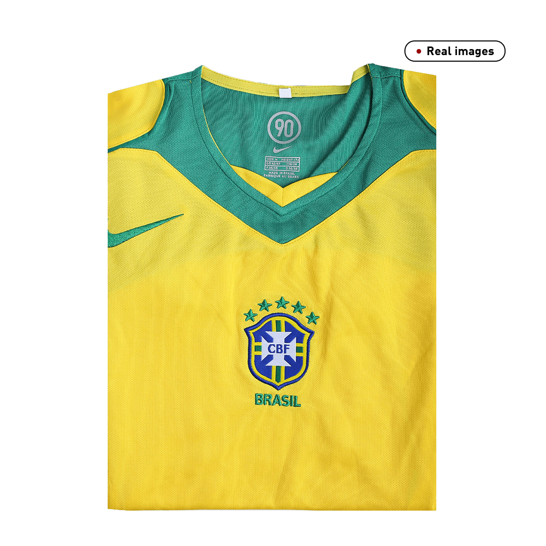 Vintage Brésil Domicile Maillot 2004