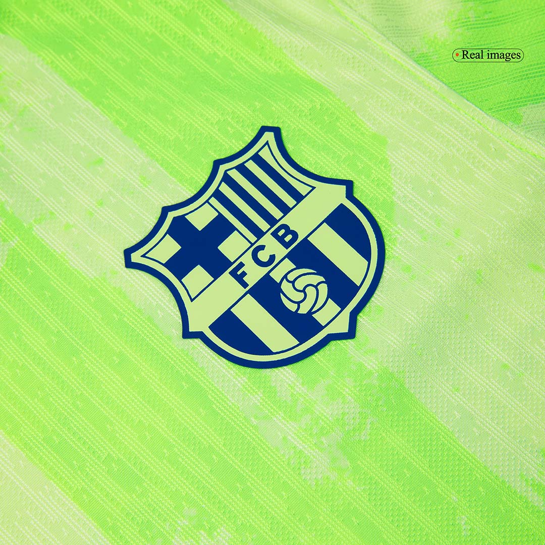 Barcelone Third Maillot 2024/25 Authentique - Spotify Logo Without Text Grande Taille