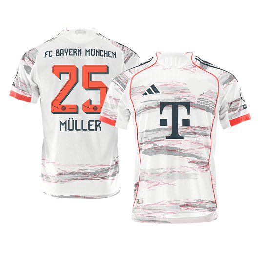 MÜLLER #25 Munich Extérieur Maillot 2025/26 Authentique