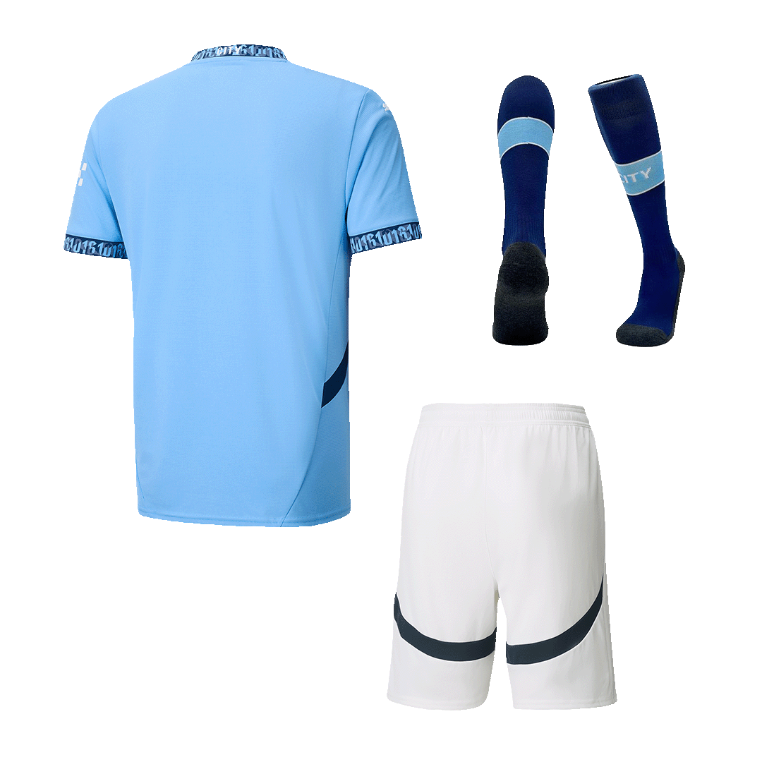 Manchester City Domicile Maillot Kit 2024/25 - Super