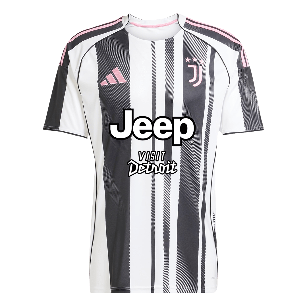 Juventus Domicile Maillot 2025/26 Grande Taille