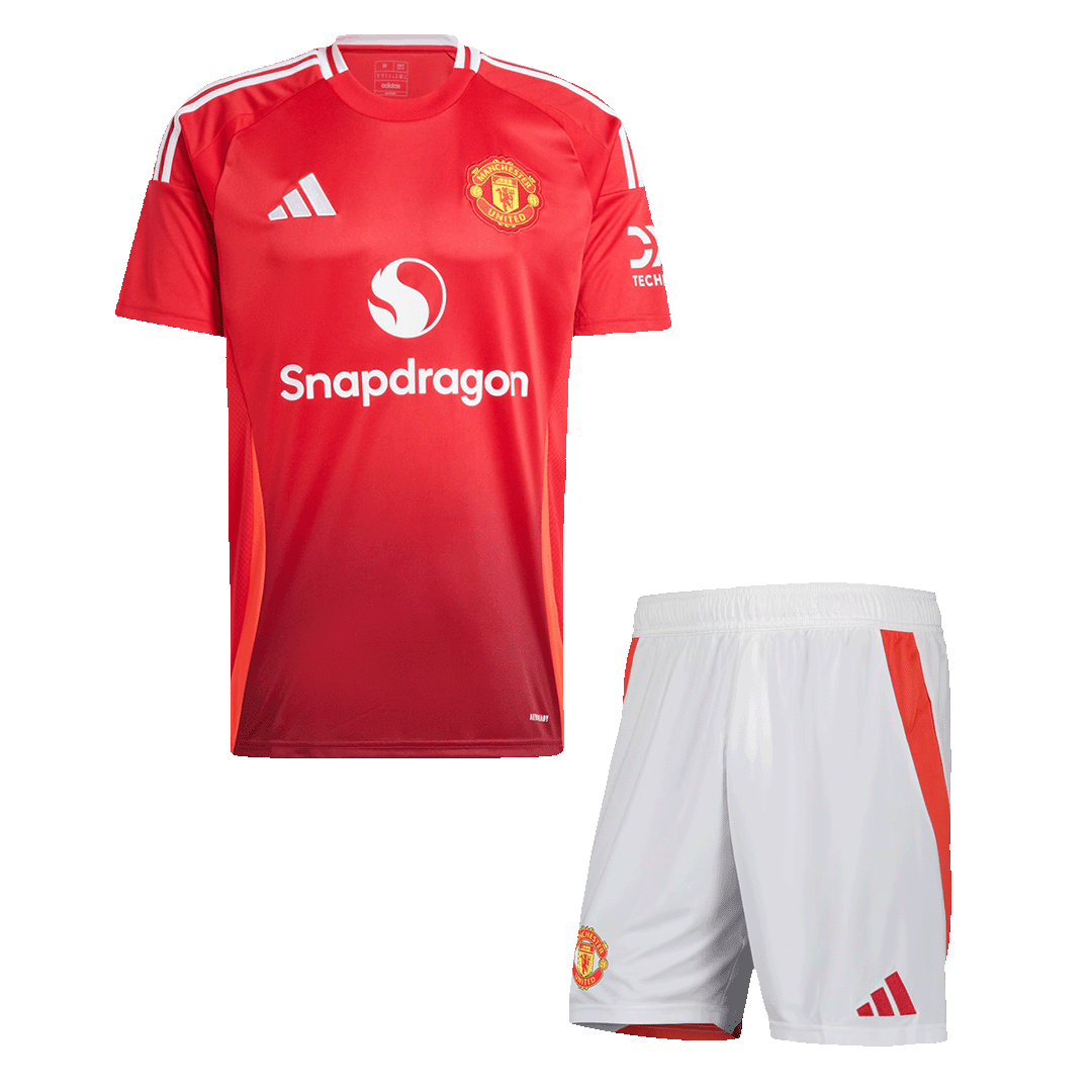 Manchester United Domicile Maillot Kit 2024/25 - Super