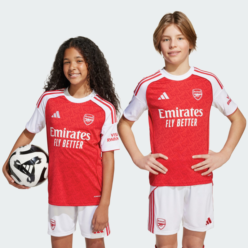 Arsenal Domicile Maillot Kit 2025/26 Enfant