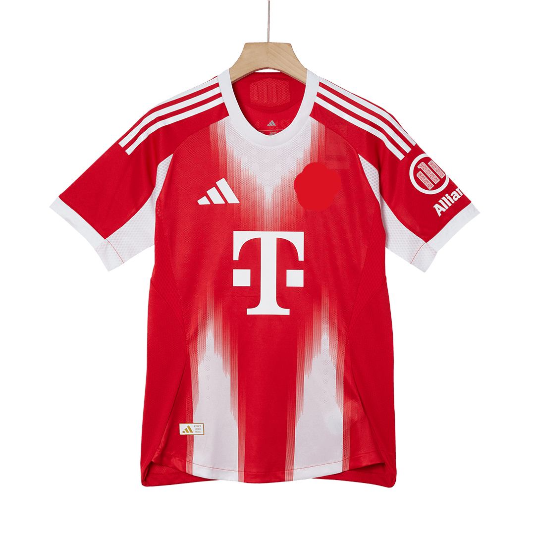 UPAMECANO #2 Munich Domicile Maillot 2025/26 Rouge Authentique