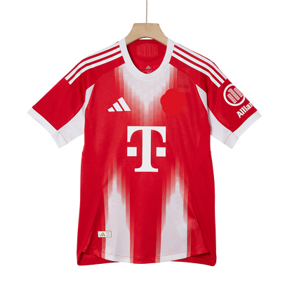 UPAMECANO #2 Munich Domicile Maillot 2025/26 Rouge Authentique