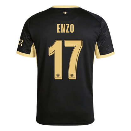 ENZO #17 Manchester City Extérieur Maillot 2026/27 Noir - UCL