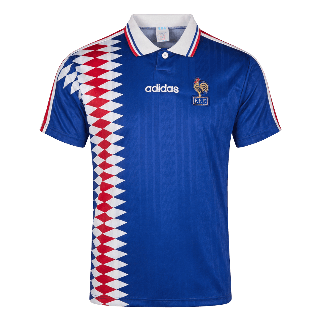 Retro Frankrijk Thuis Shirt 1994 Blauw