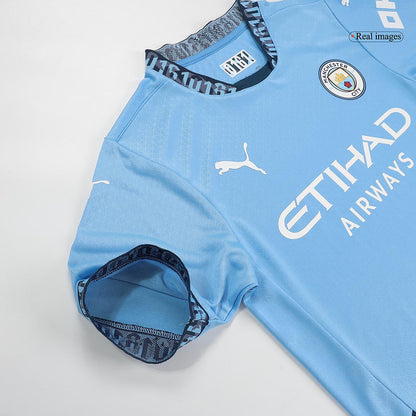 Manchester City Domicile Maillot 2024/25 Authentique Grande Taille