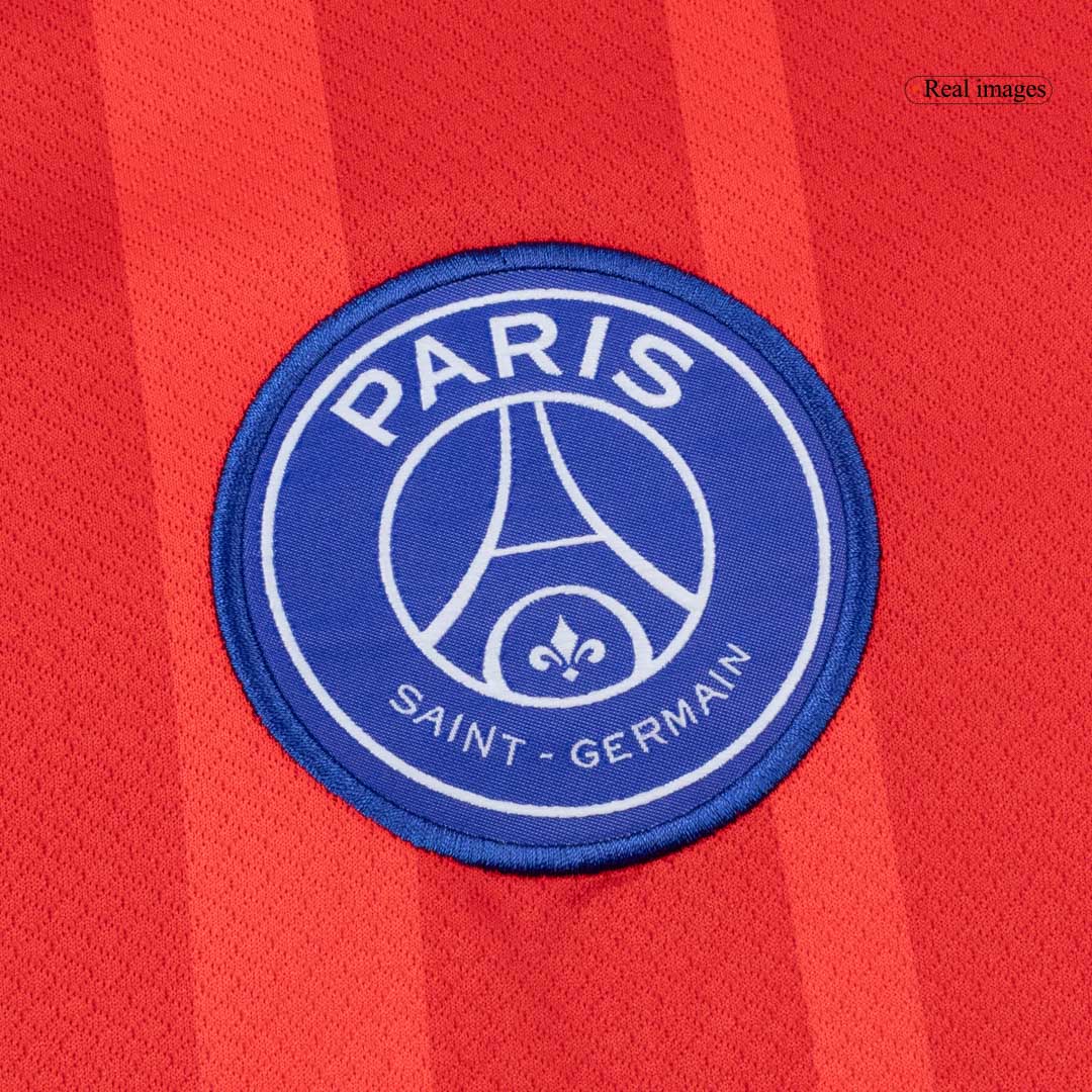 Les Paris Third Maillot Kit 2025/26 Rouge