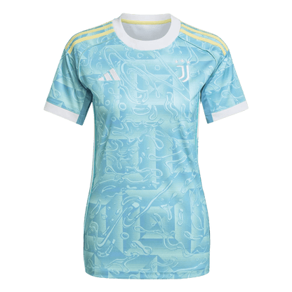 Juventus Dames Uitshirt 2025/26 Blauw
