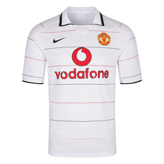 Retro Manchester United Uitshirt 2004/06 Wit