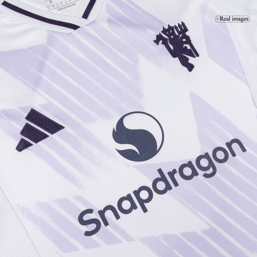 Dames Manchester United Uitshirt 2025/26 Wit