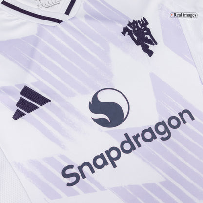 Dames Manchester United Uitshirt 2025/26 Wit