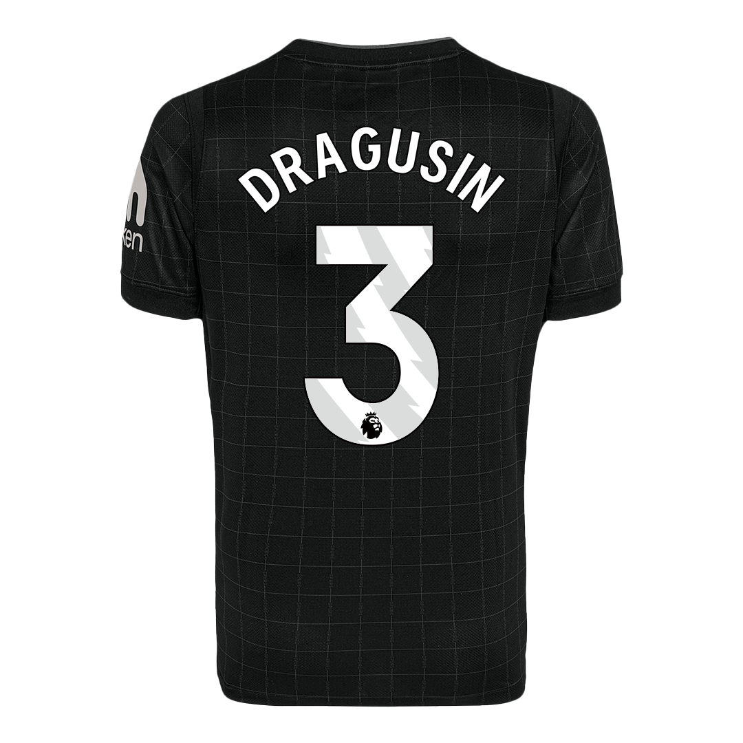 DRAGUSIN #3 Tottenham Hotspur Extérieur Maillot 2025/26 Noir