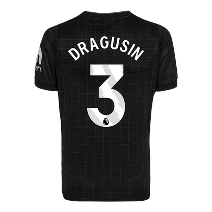 DRAGUSIN #3 Tottenham Hotspur Extérieur Maillot 2025/26 Noir