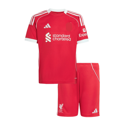 LFC Domicile Maillot Kit 2025/26 Enfant Rouge