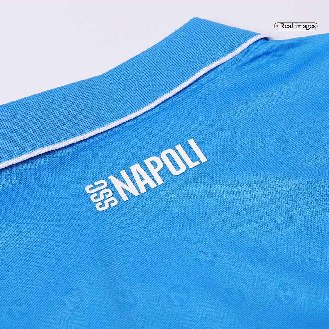 Naples Domicile Maillot 2024/25 Authentique Grande Taille