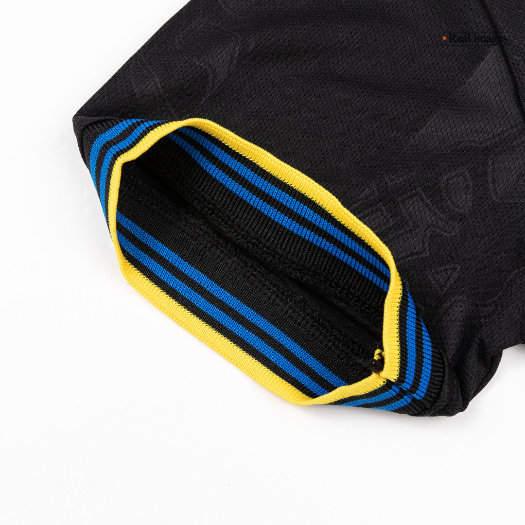 Manchester United Third Maillot Kit 2025/26 Enfant Noir