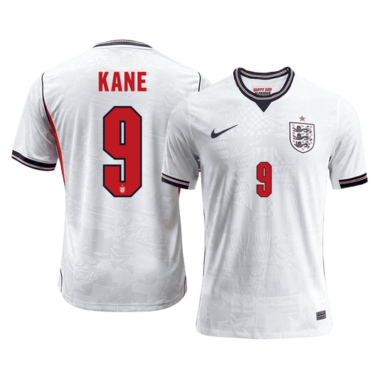 KANE #9 Engeland Thuisshirt - Wereldkampioenschap 2026 Wit Speler