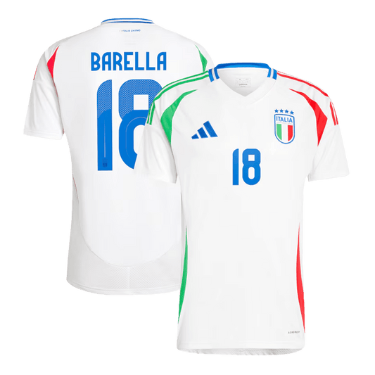 BARELLA #18 Italie Extérieur Maillot 2024