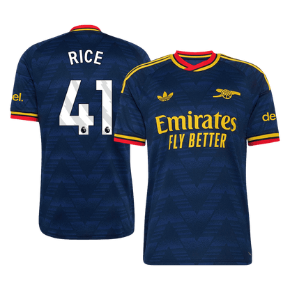 RICE #41 Arsenal Extérieur Maillot 2026/27 Bleu marine