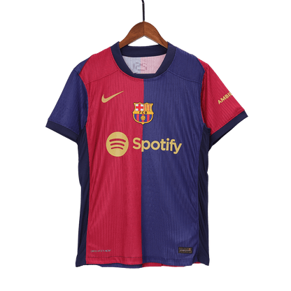 Barcelone Domicile Maillot 2024/25 Authentique Grande Taille