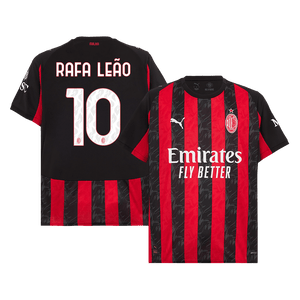 RAFA LEÃO #10 Milan AC Domicile Maillot 2025/26