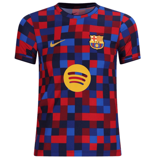 Barcelone Pre-Match Maillot 2026/27 Rouge&Bleu