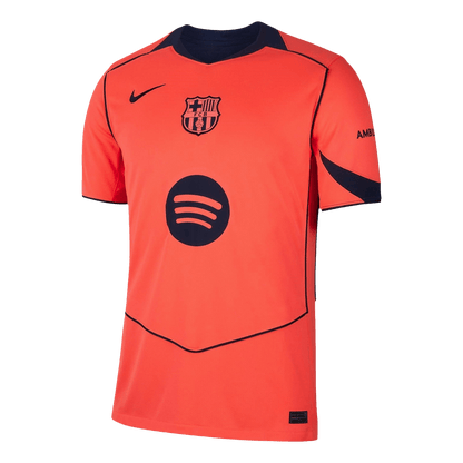 ROONY #28 Barcelone Third Maillot 2025/26 Orange