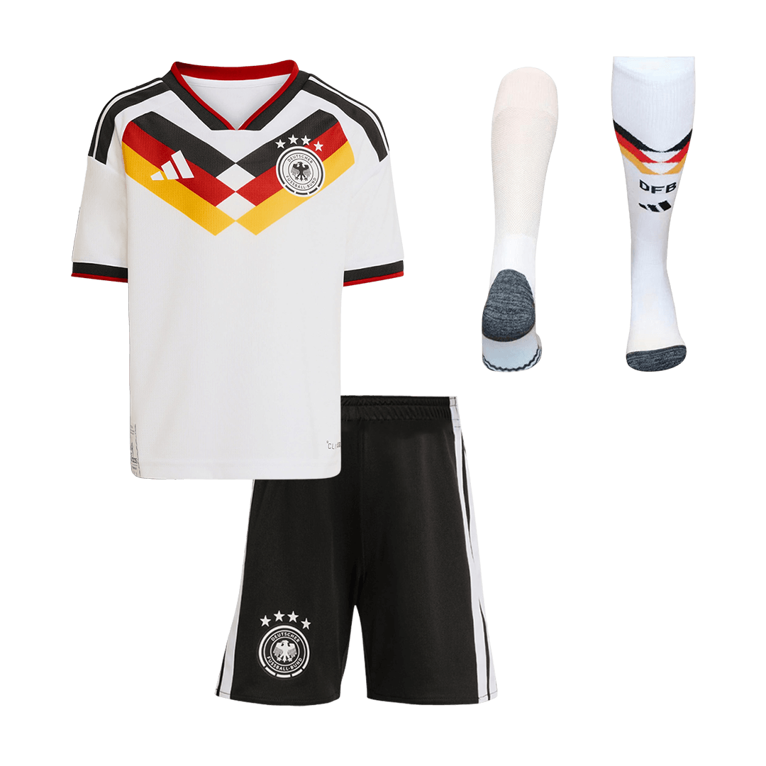Allemagne Domicile Maillot Kit - Coupe du Monde 2026 Enfant Blanc