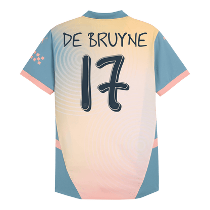 DE BRUYNE #17 Manchester City Fourth Maillot 2024/25 Authentique - Definitely City - Mon Maillot Foot Store