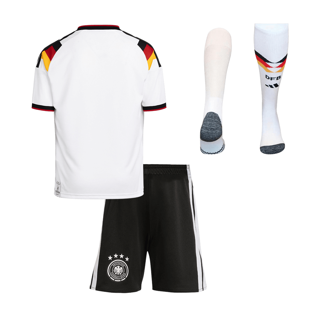 Allemagne Domicile Maillot Kit - Coupe du Monde 2026 Enfant Blanc