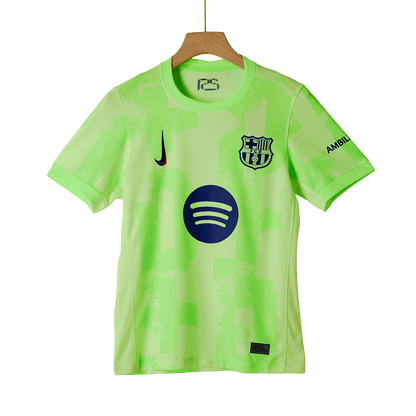 Barcelone Third Maillot 2024/25 Spotify Logo Without Text - Super Grande Taille