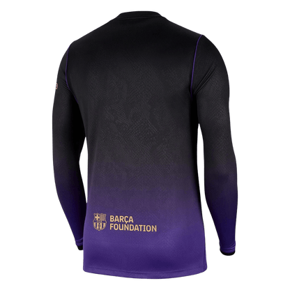 Barcelone Extérieur Maillot Manches Longues 2026/27 Violet