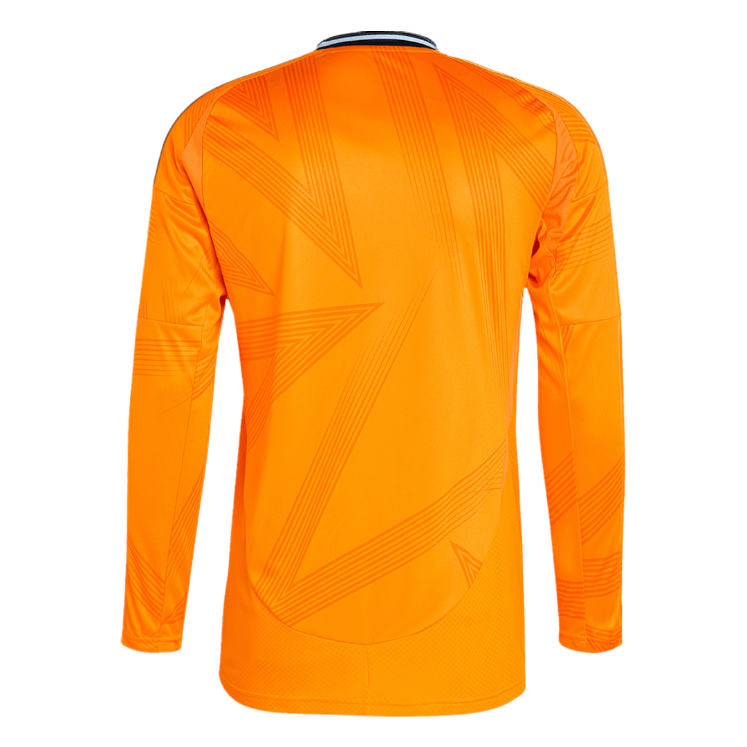 Real Madrid Extérieur Maillot Manches Longues 2024/25 Grande Taille