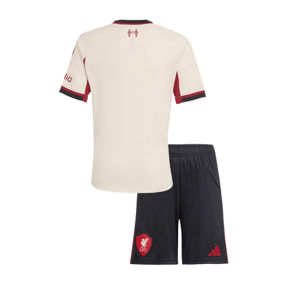 LFC Extérieur Maillot Kit 2025/26 Enfant Blanc
