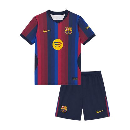 Barcelone Domicile Maillot Kit 2026/27 Enfant Rouge&Bleu