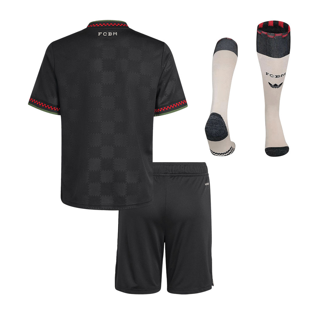 Munich Derde Shirt Kit 2025/26 Kinder Zwart