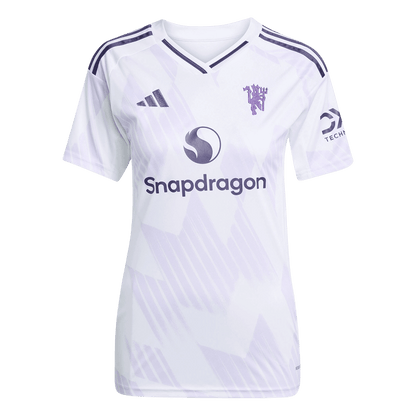 Dames Manchester United Uitshirt 2025/26 Wit