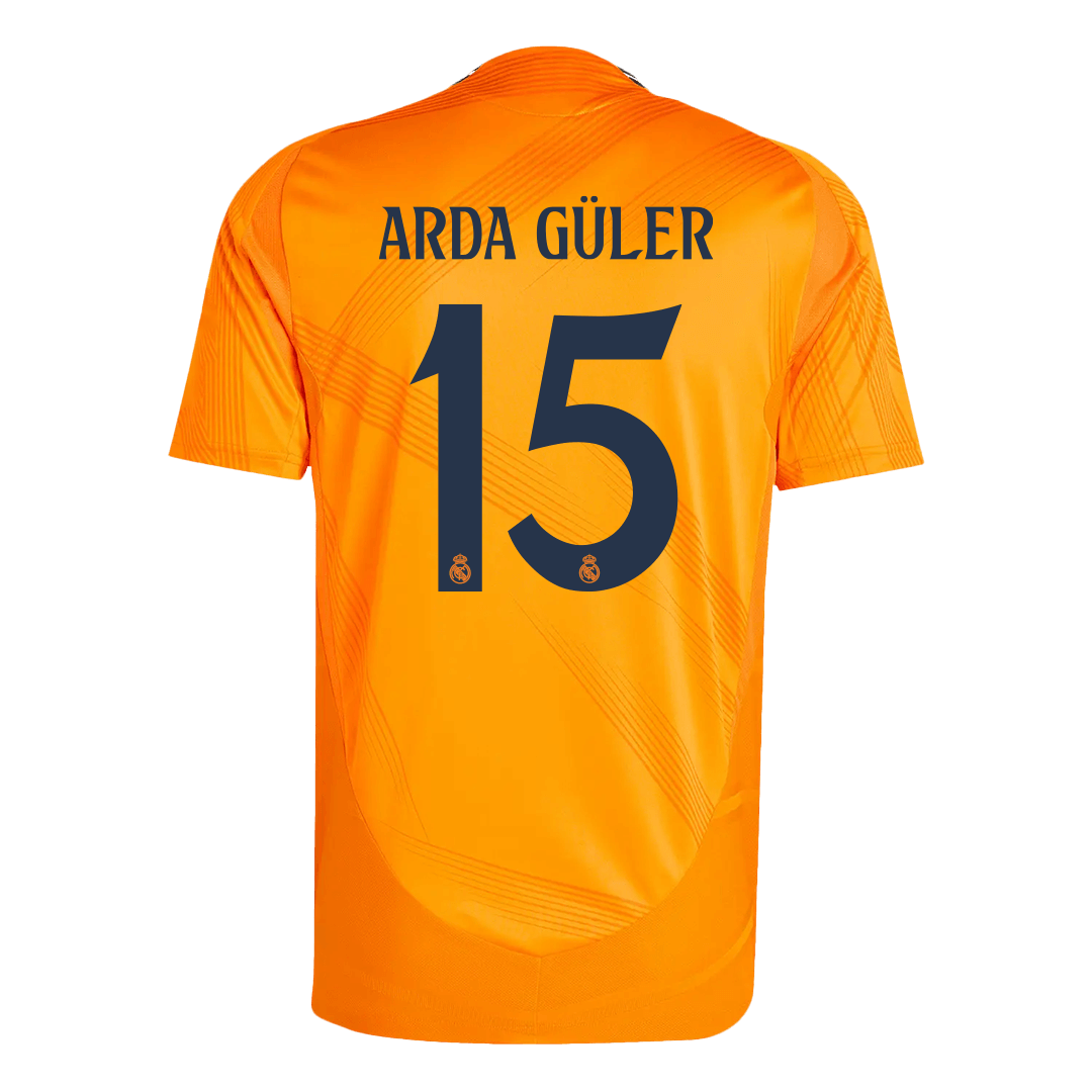ARDA GÜLER #15 Real Madrid Extérieur Maillot 2024/25 Authentique - Mon Maillot Foot Store