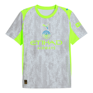 Manchester City Third Maillot 2025/26 Gris